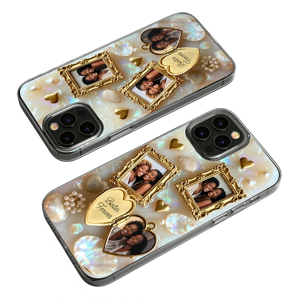 Nos Souvenirs - Coque de Téléphone Personnalisée pour Meilleure Amie