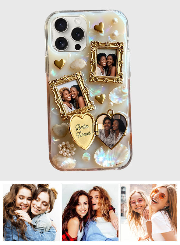 Nos Souvenirs - Coque de Téléphone Personnalisée pour Meilleure Amie