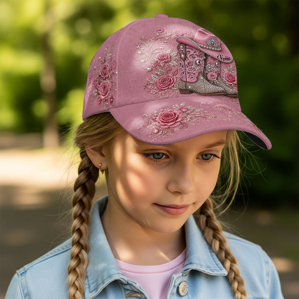 Bottes de Cowgirl - Casquette Classique Personnalisée