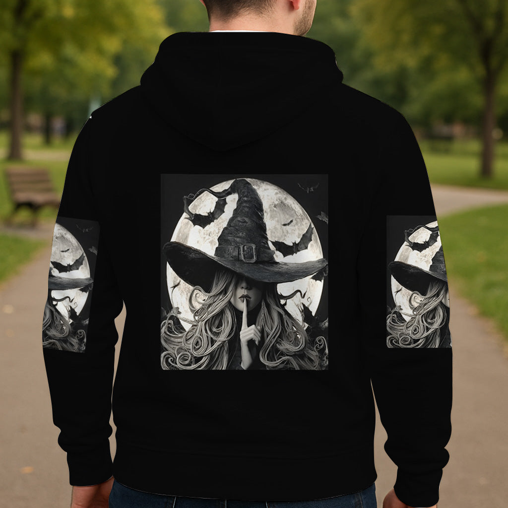 A Wee Bit Wicked - Personalized Witch All Over Shirt