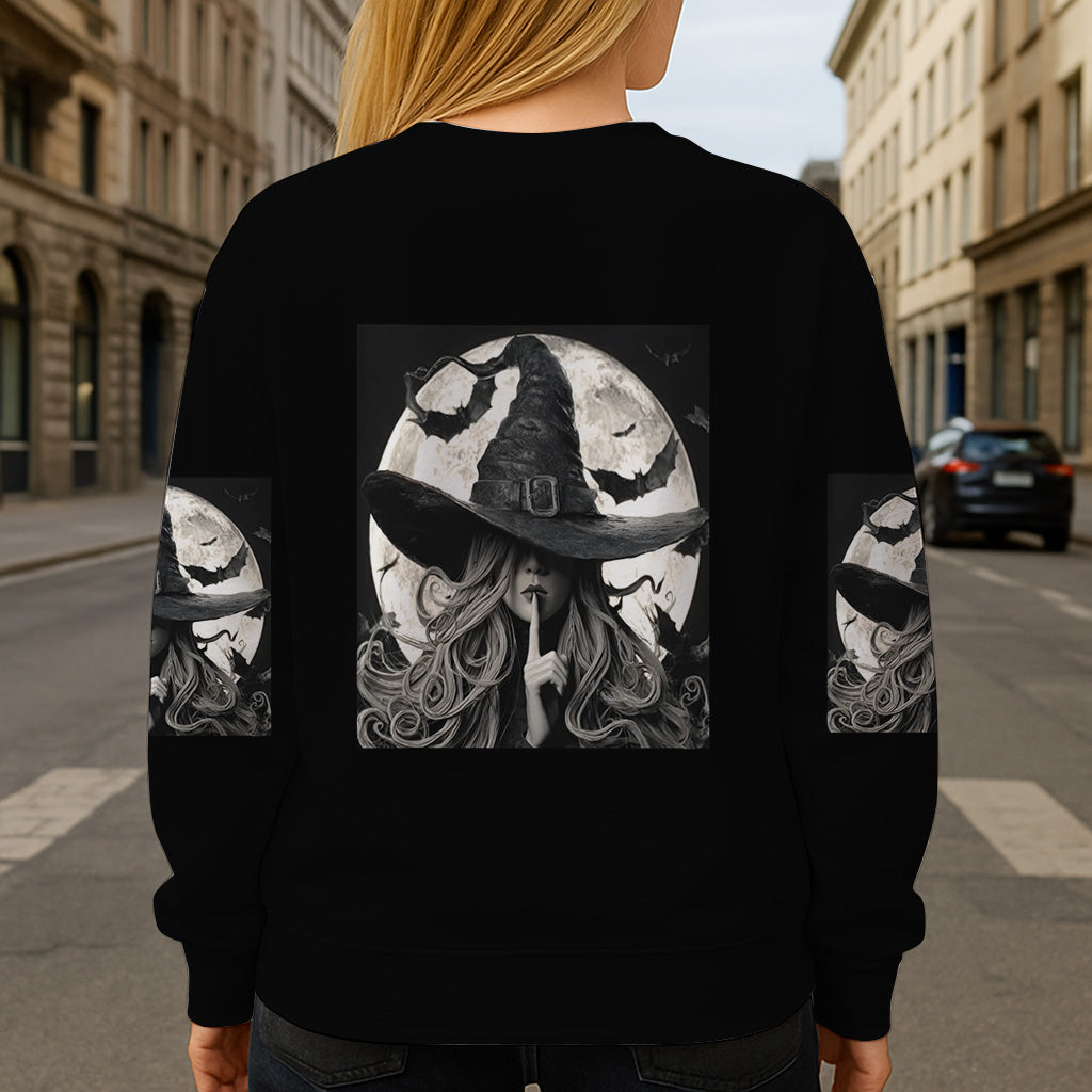 A Wee Bit Wicked - Personalized Witch All Over Shirt