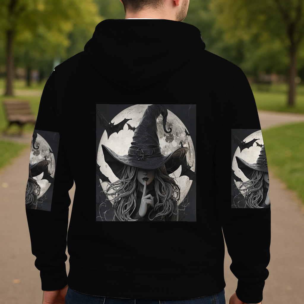 A Wee Bit Wicked - Personalized Witch All Over Shirt