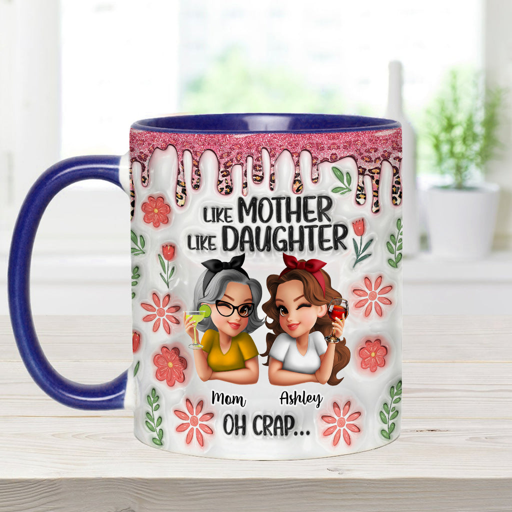 Telle mère, telle fille - Mug personnalisé « Maman »
