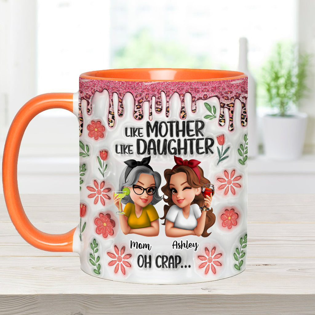 Telle mère, telle fille - Mug personnalisé « Maman »