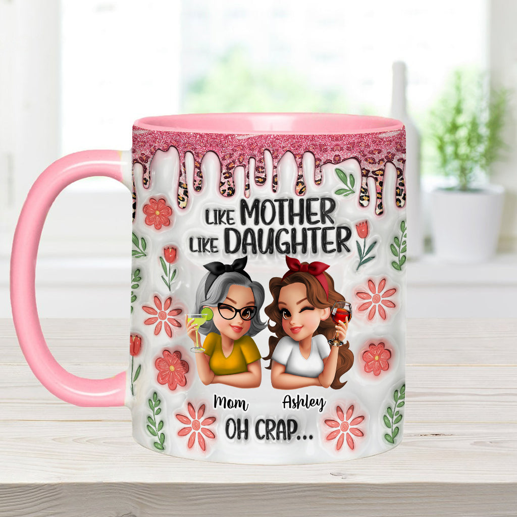 Telle mère, telle fille - Mug personnalisé « Maman »