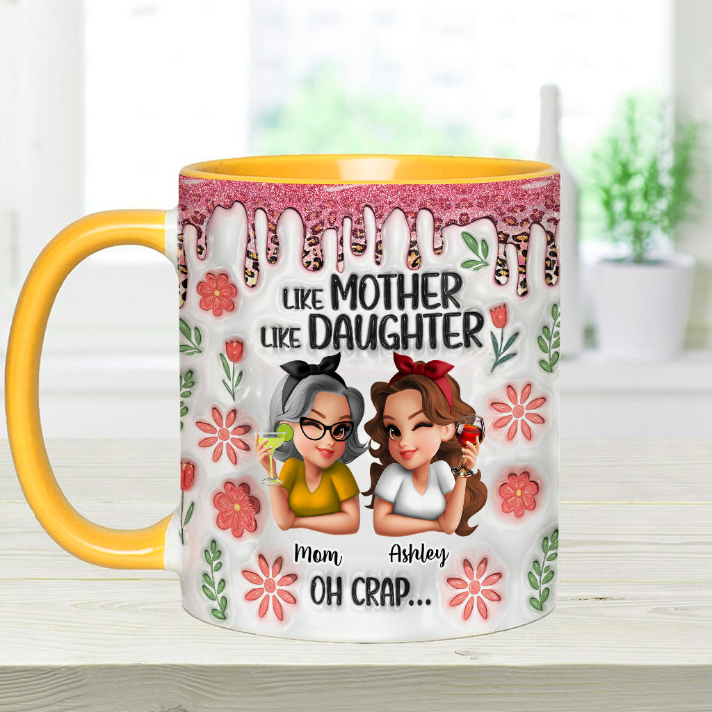 Telle mère, telle fille - Mug personnalisé « Maman »