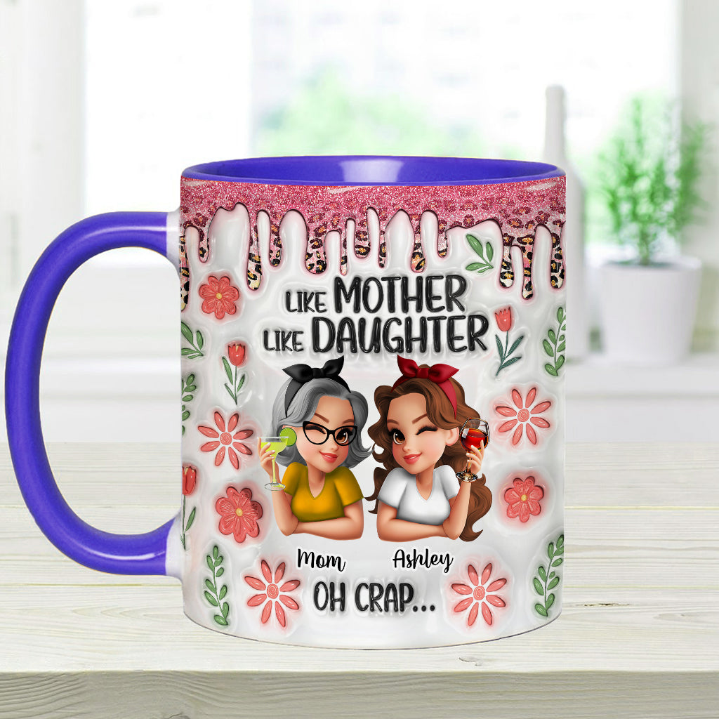Telle mère, telle fille - Mug personnalisé « Maman »