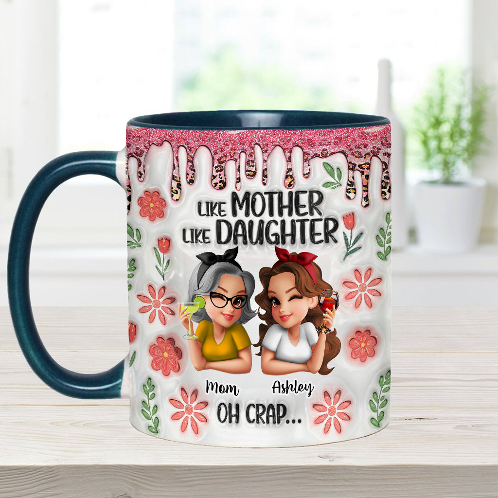 Telle mère, telle fille - Mug personnalisé « Maman »