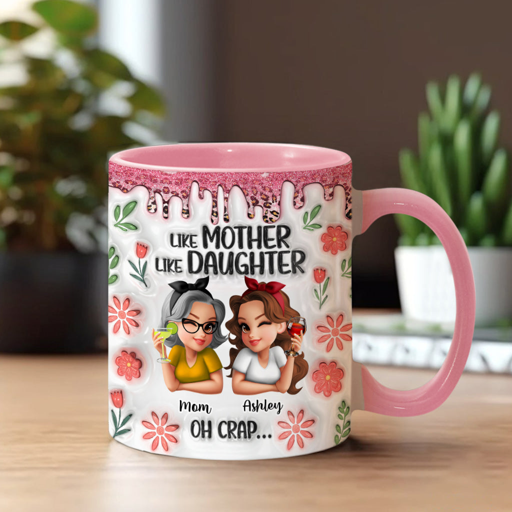 Telle mère, telle fille - Mug personnalisé « Maman »