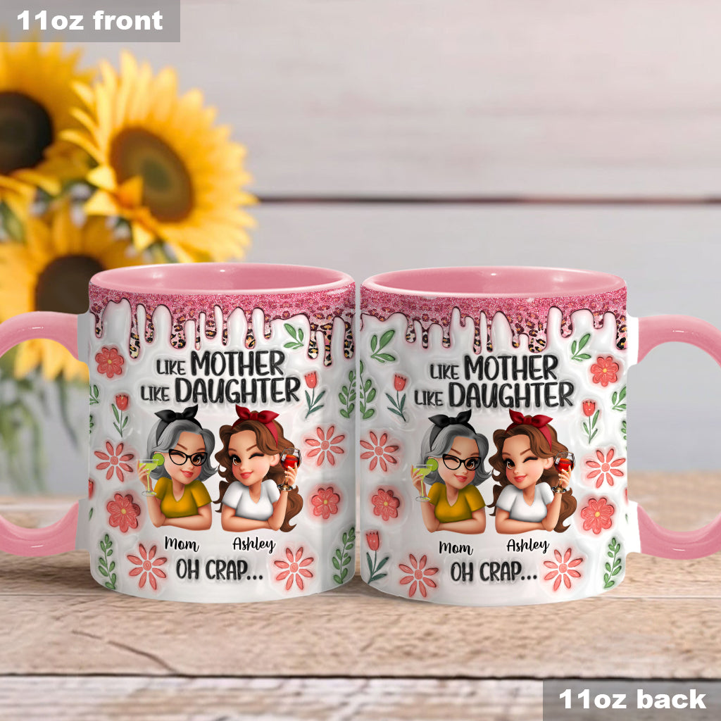Telle mère, telle fille - Mug personnalisé « Maman »