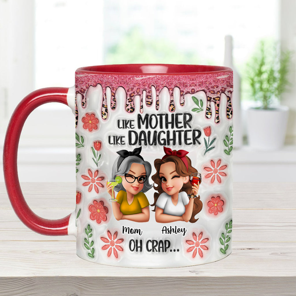 Telle mère, telle fille - Mug personnalisé « Maman »