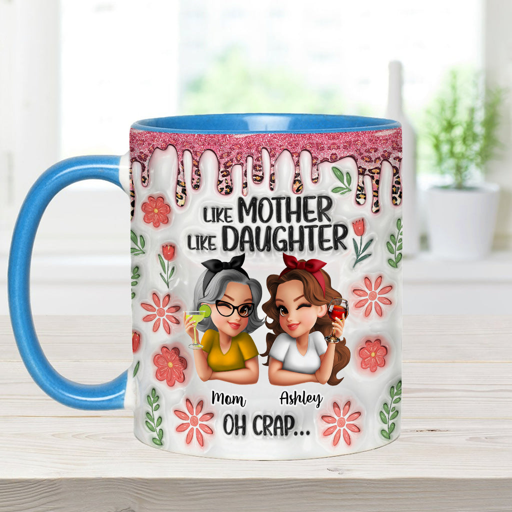 Telle mère, telle fille - Mug personnalisé « Maman »