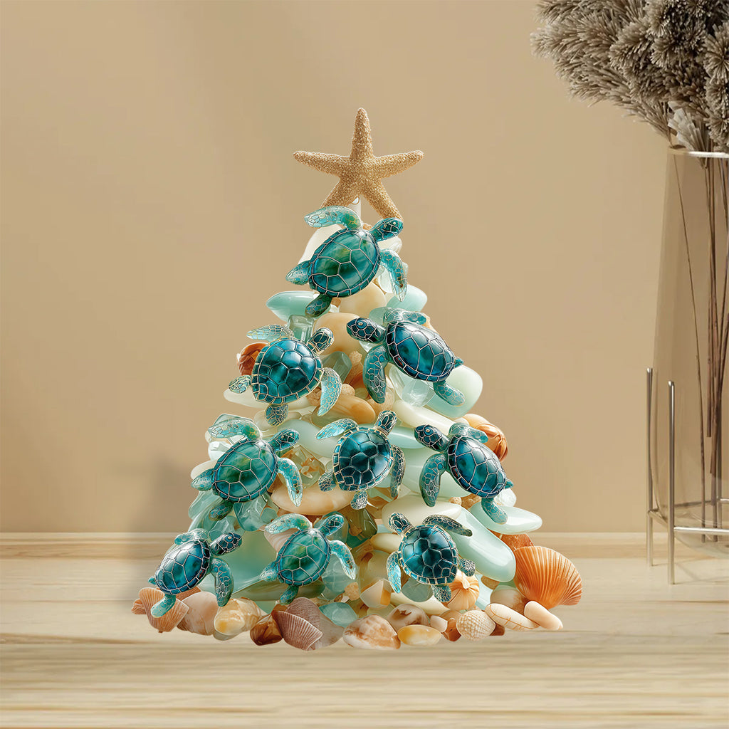 Joyeux Noël - Plaque acrylique personnalisée pour la famille