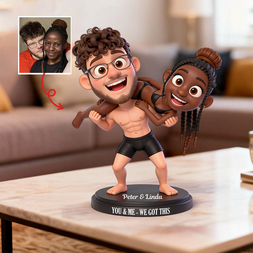 Couple coquin - Plaque acrylique personnalisée pour couple