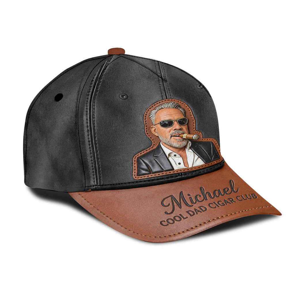 Dad Love Cigars - Personalized Father Classic Cap