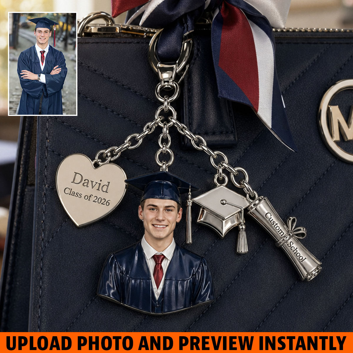 Promotion de 2026 - Charms de Graduation Personnalisés