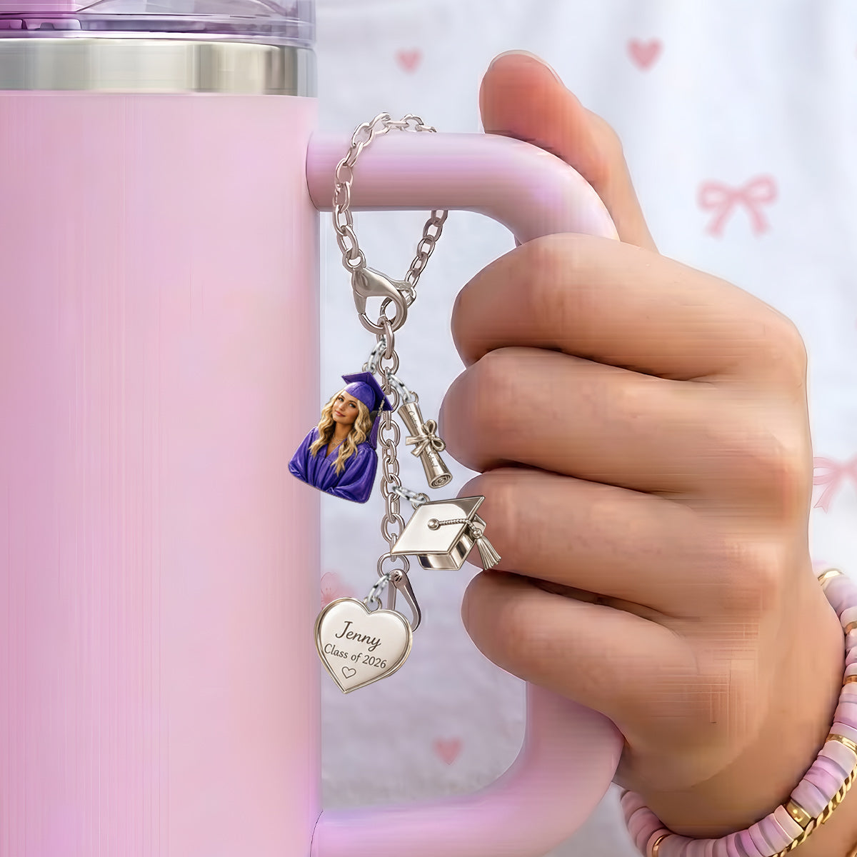 Promotion de 2026 - Charms de Graduation Personnalisés