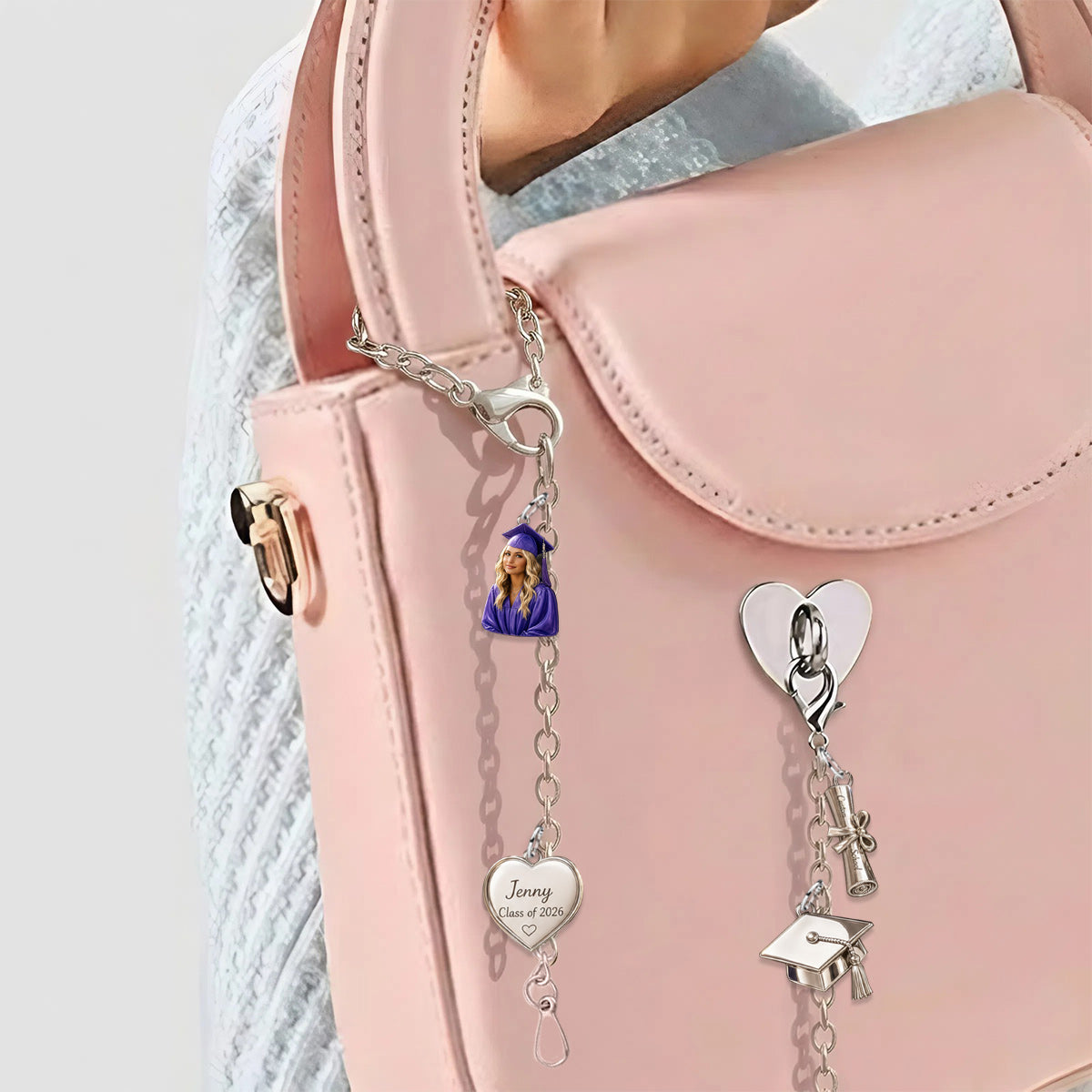 Promotion de 2026 - Charms de Graduation Personnalisés