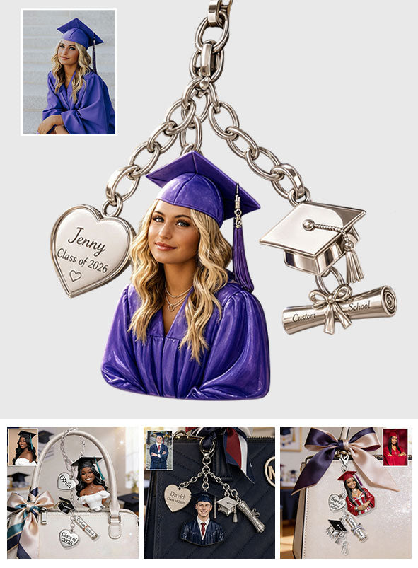 Promotion de 2026 - Charms de Graduation Personnalisés