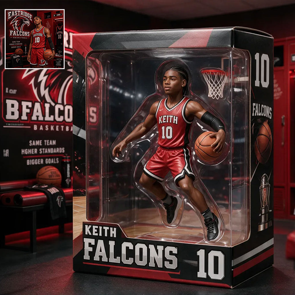 Custom Any Sport - Personalized Basketball Acrylic Display Box