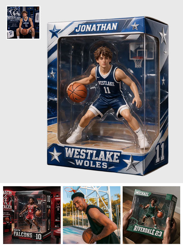 Custom Any Sport - Personalized Basketball Acrylic Display Box