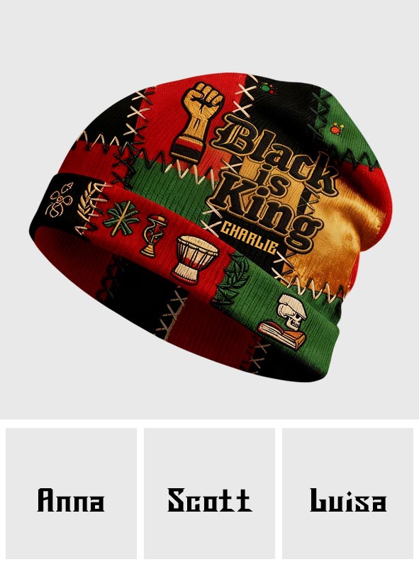 Mois de l'histoire des Noirs - Bonnet afro-américain personnalisé