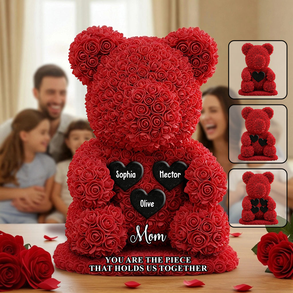Mama Bear - Personalized Mother Custom Shaped Acrylic Plaque