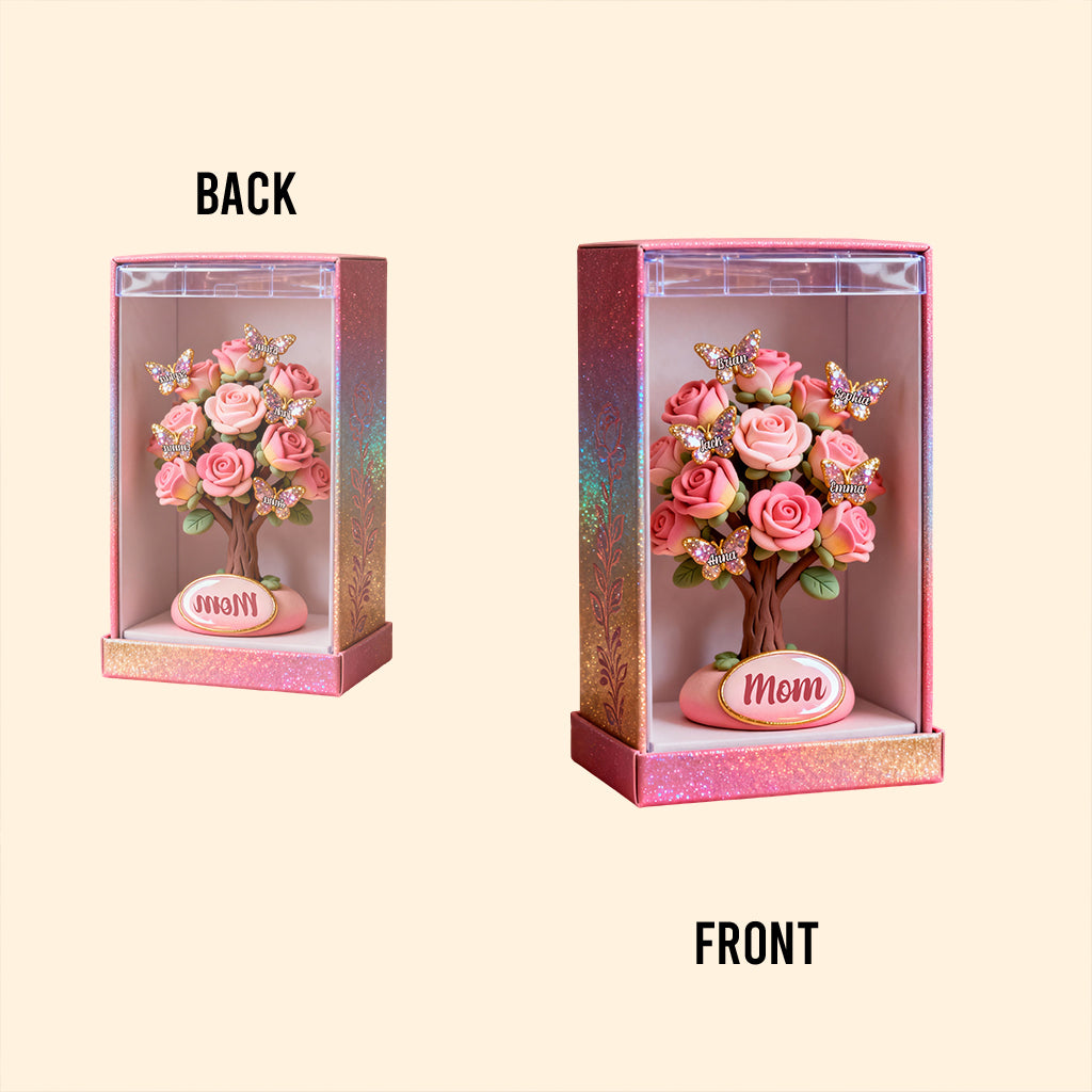 My Beautiful Garden Perfect Gift For Mom, Grandma - Personalized Mother Custom Shaped Acrylic Plaque