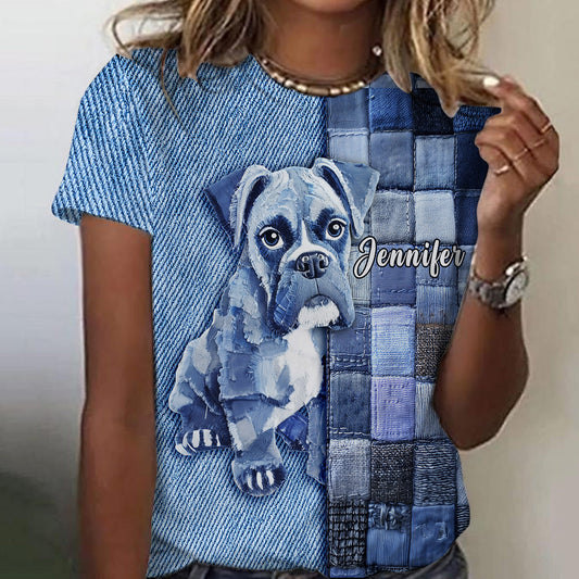 Love Boxer - Personalized Dog All Over Shirt