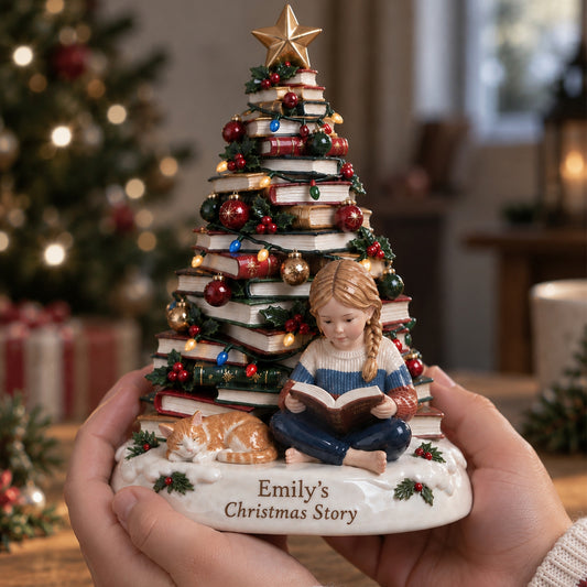 Christmas Story - Personalized Book 3D Plaque