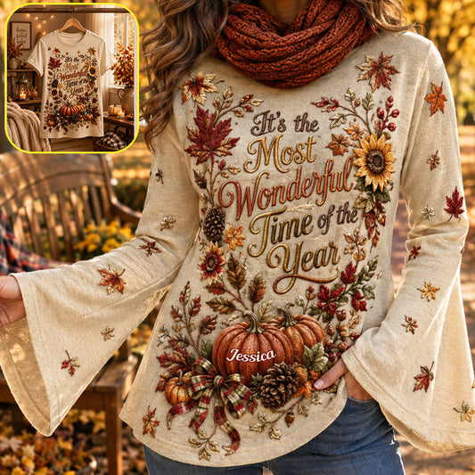 C'est la période la plus merveilleuse de l'année - Chemise d'automne personnalisée