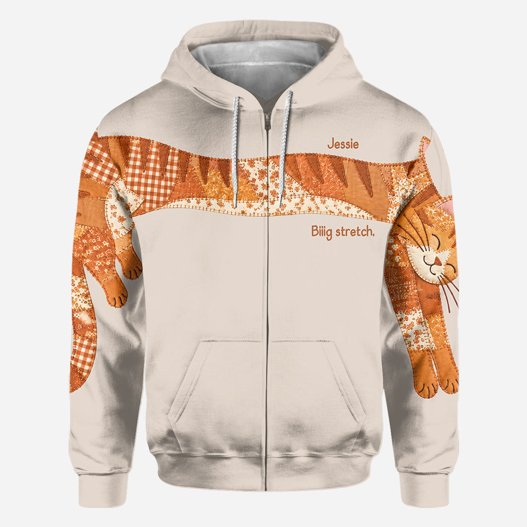 Un Chat Deux Manches - T-shirt Personnalisé Chat