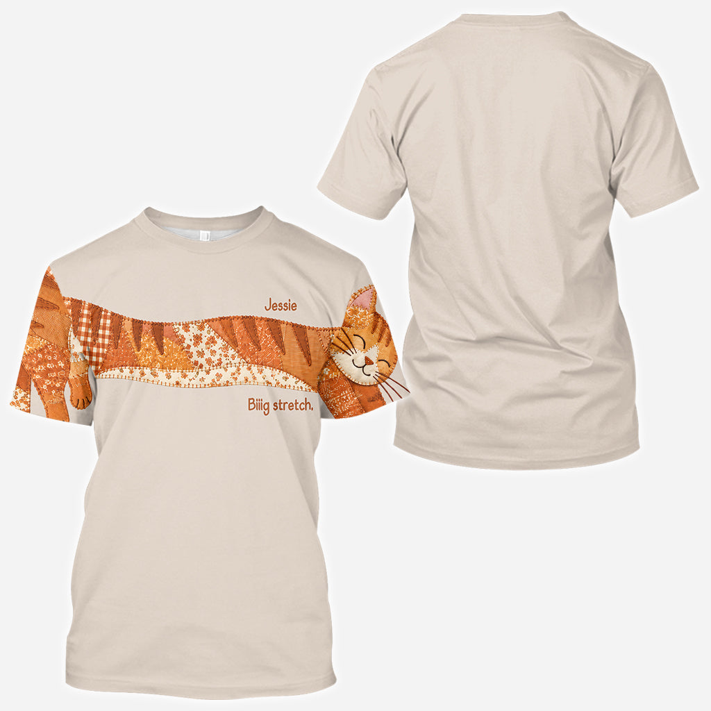 Un Chat Deux Manches - T-shirt Personnalisé Chat