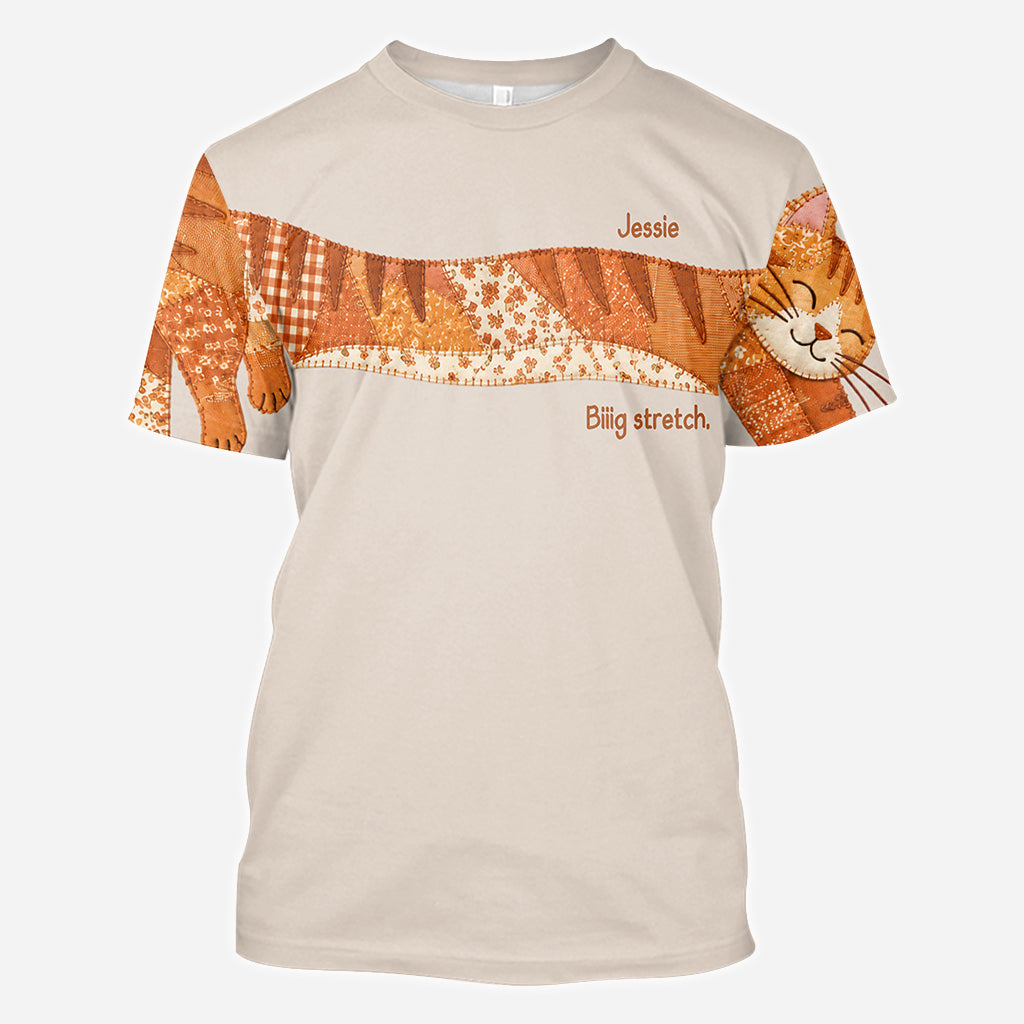 Un Chat Deux Manches - T-shirt Personnalisé Chat