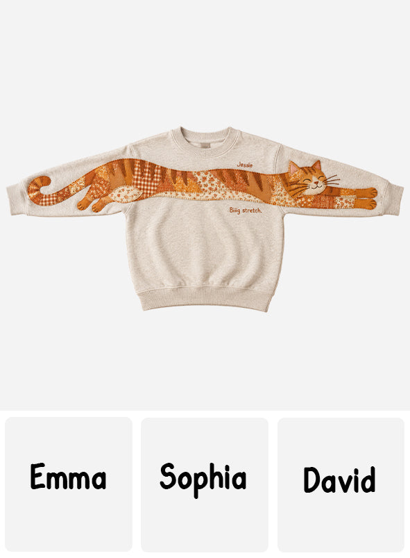 Un Chat Deux Manches - T-shirt Personnalisé Chat
