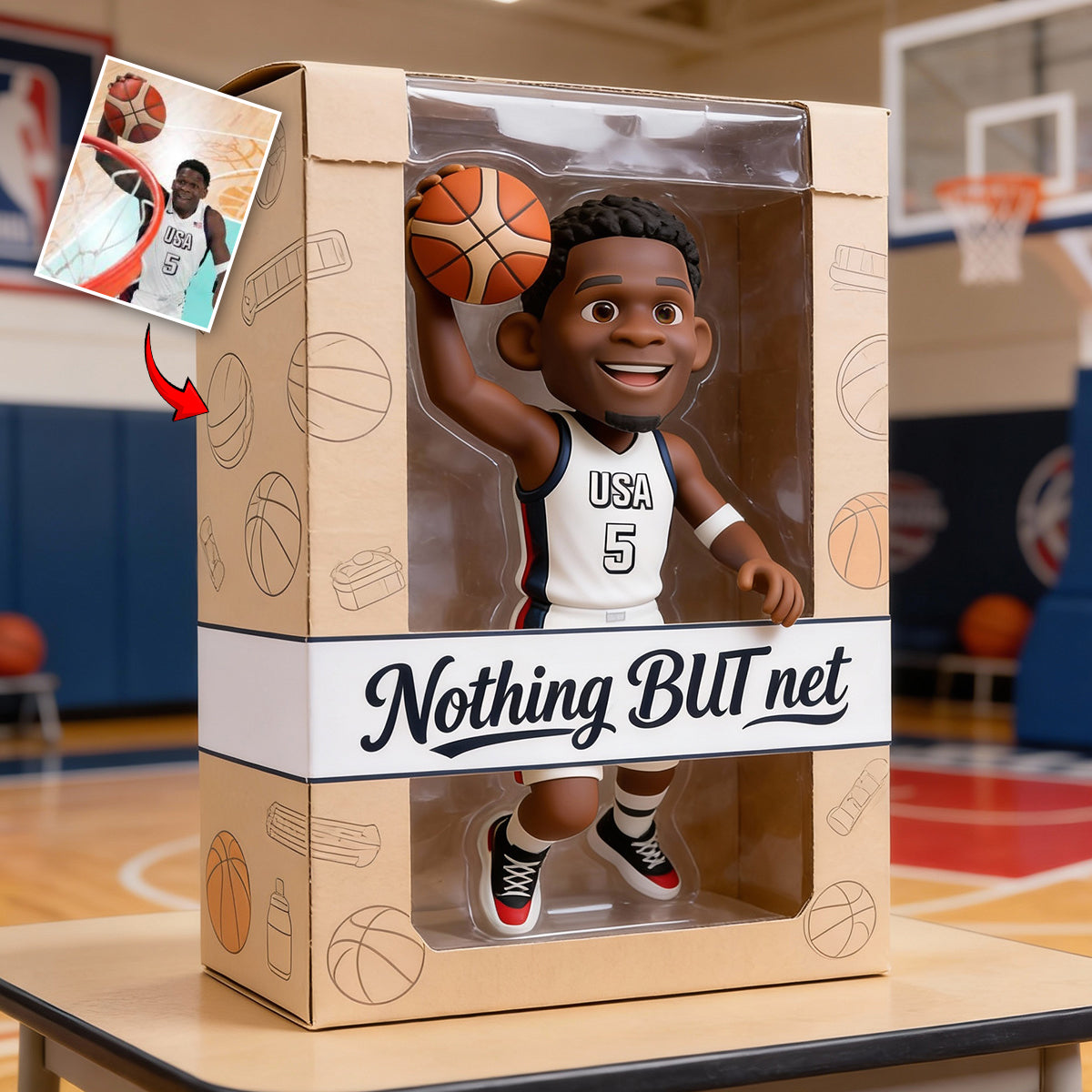 Love Basketball - Personalized Basketball Custom Shaped Acrylic Plaque