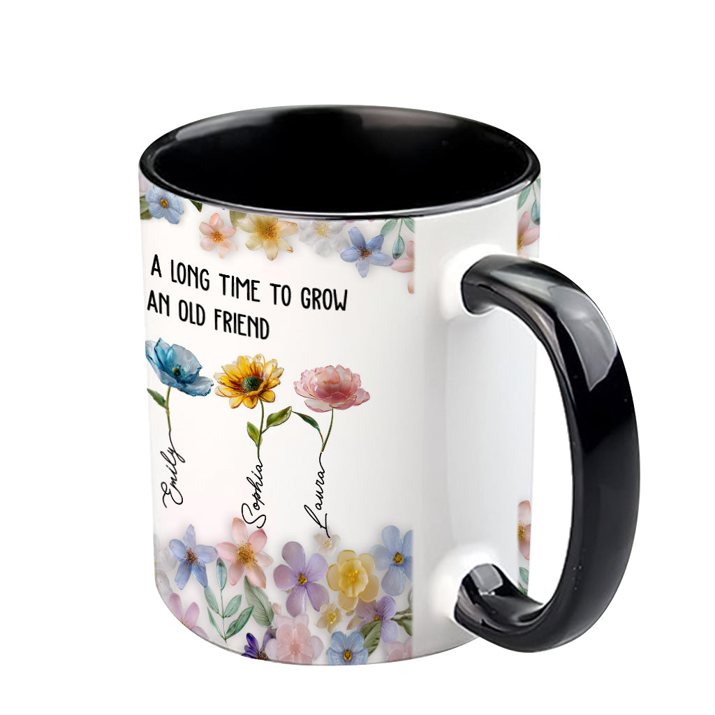 Il faut du temps pour se faire un vieil ami - Mug personnalisé pour meilleure amie