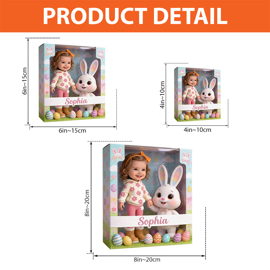 Custom Any Photo Easter Gift - Personalized Kid Custom Shaped Acrylic Plaque