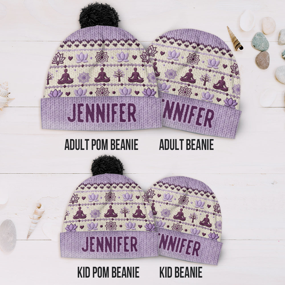 Namaste - Bonnet de yoga personnalisé