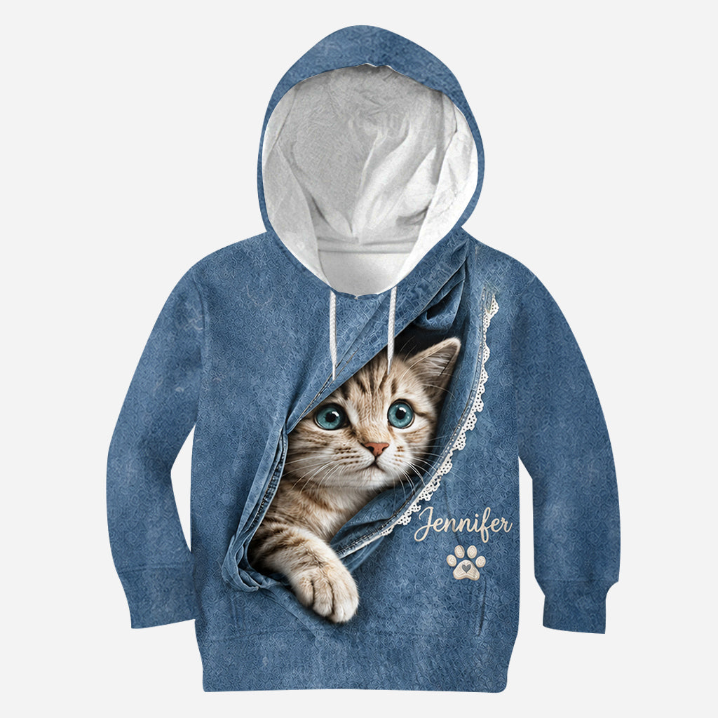 Any Pet Photo - Personalized Cat All Over Shirt