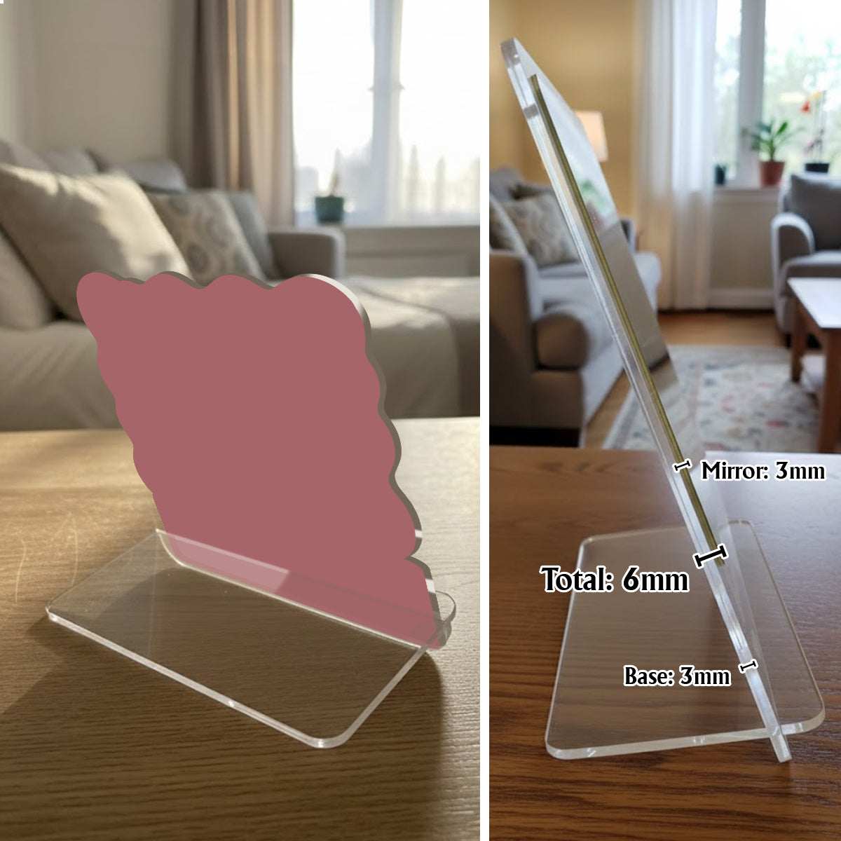 Makeup Artist - Personalized Makeup Desk Mirror