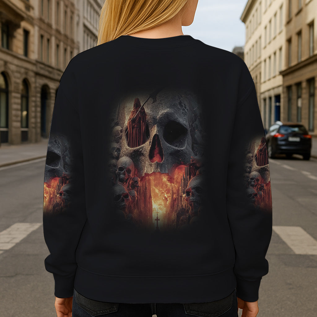 Skull Halloween - Personalized Skull All Over Shirt