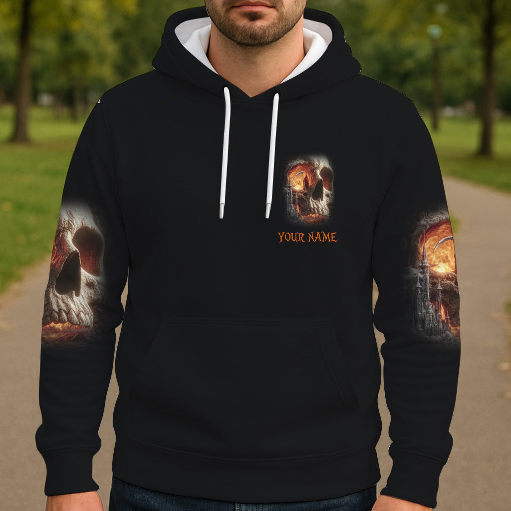 Skull Halloween - Personalized Skull All Over Shirt