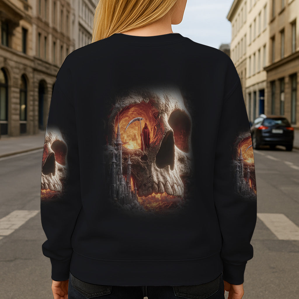 Skull Halloween - Personalized Skull All Over Shirt