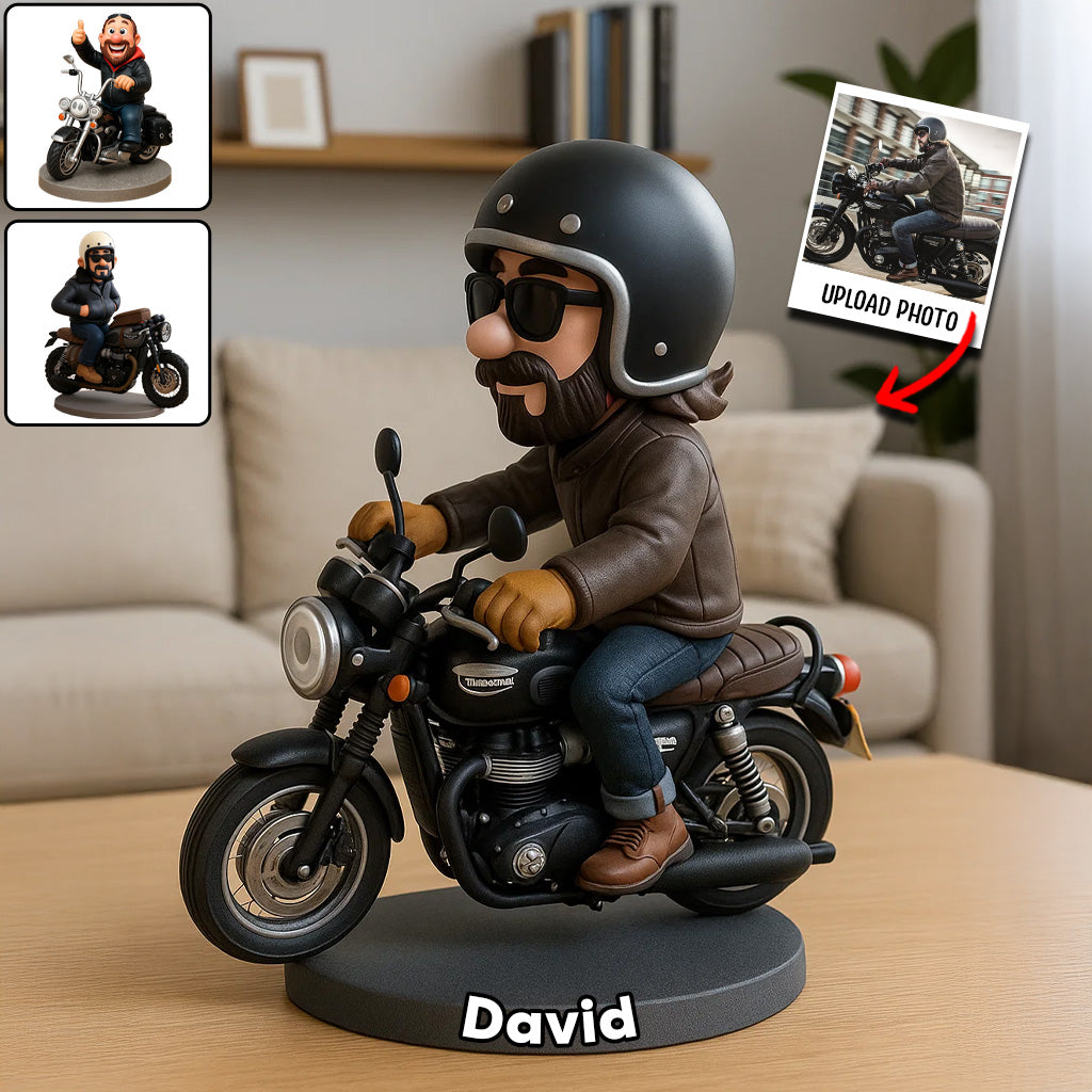 Superbe balade - Plaque acrylique personnalisée pour motards