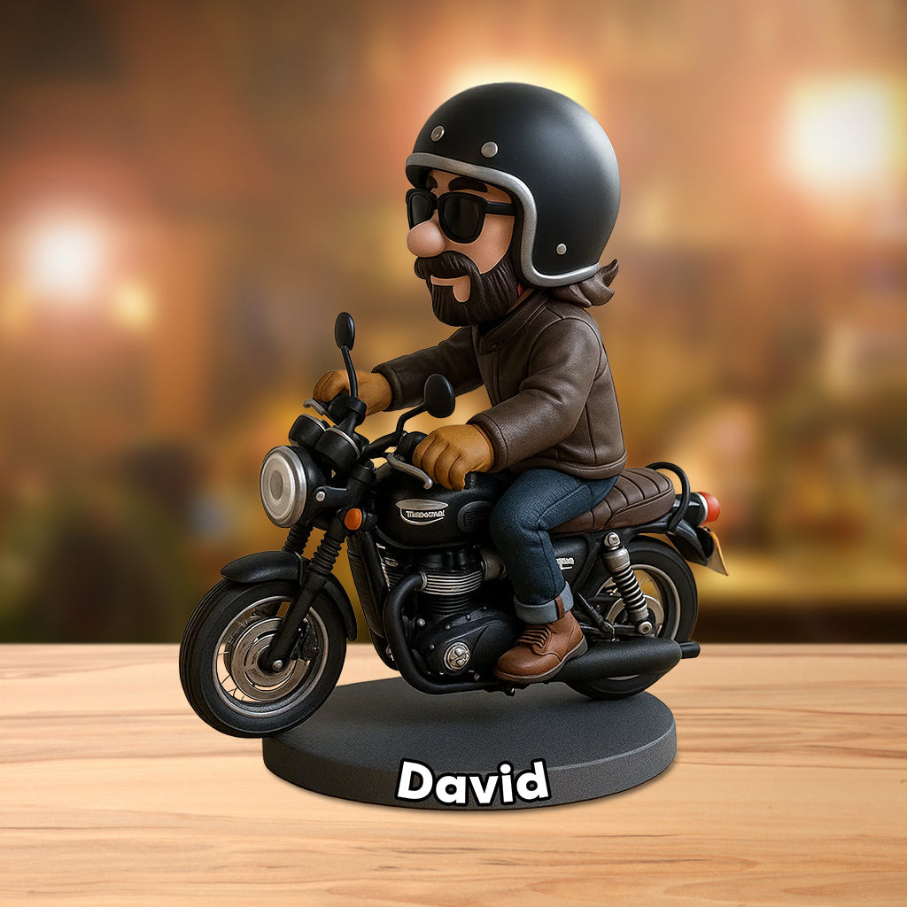 Superbe balade - Plaque acrylique personnalisée pour motards