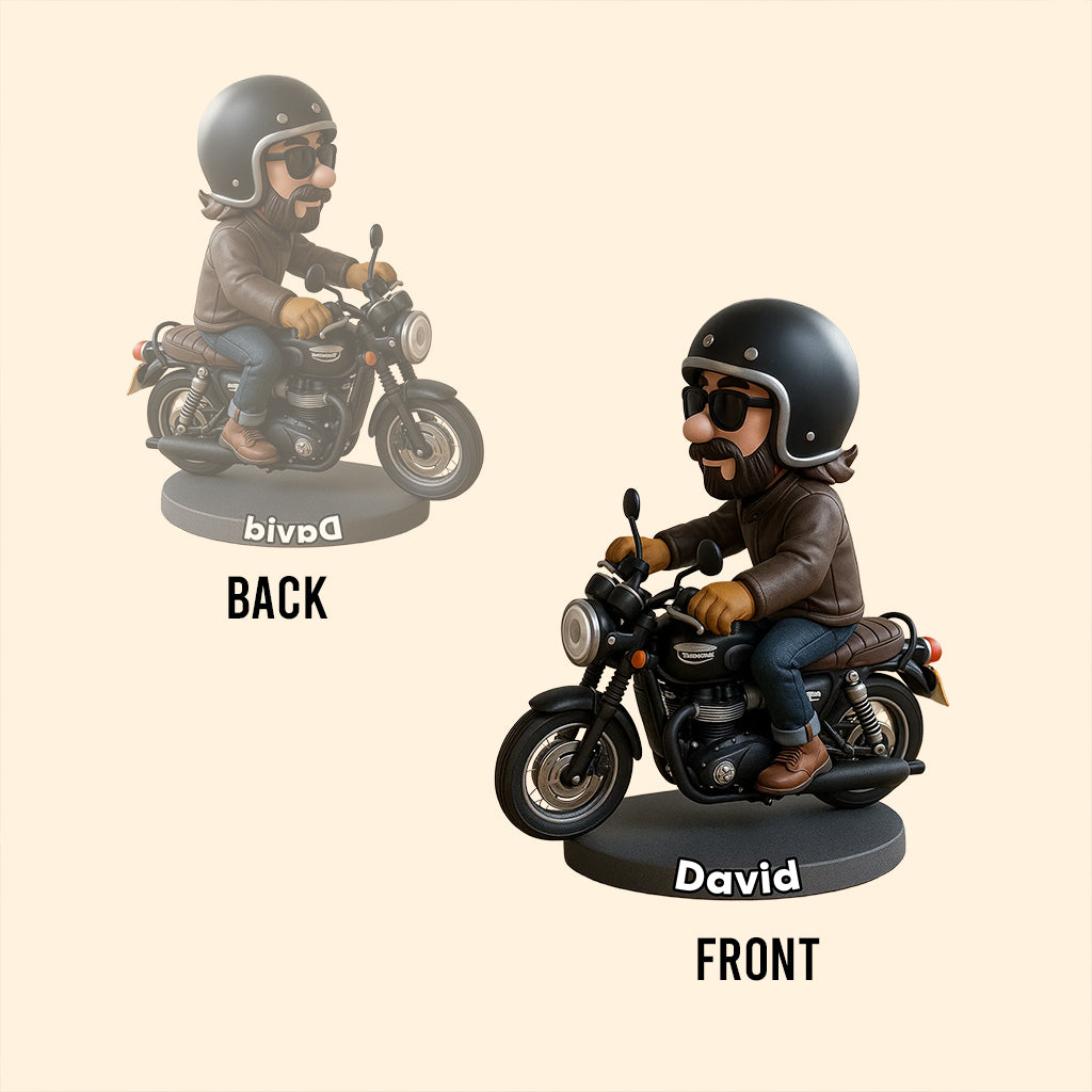 Superbe balade - Plaque acrylique personnalisée pour motards