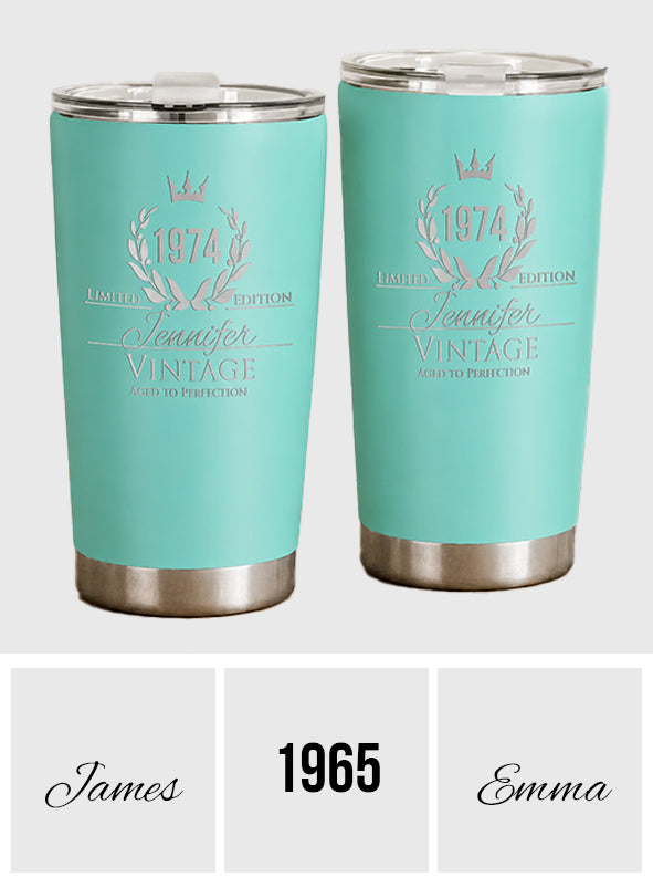 Happy Birthday - Personalized Birthday Tumbler