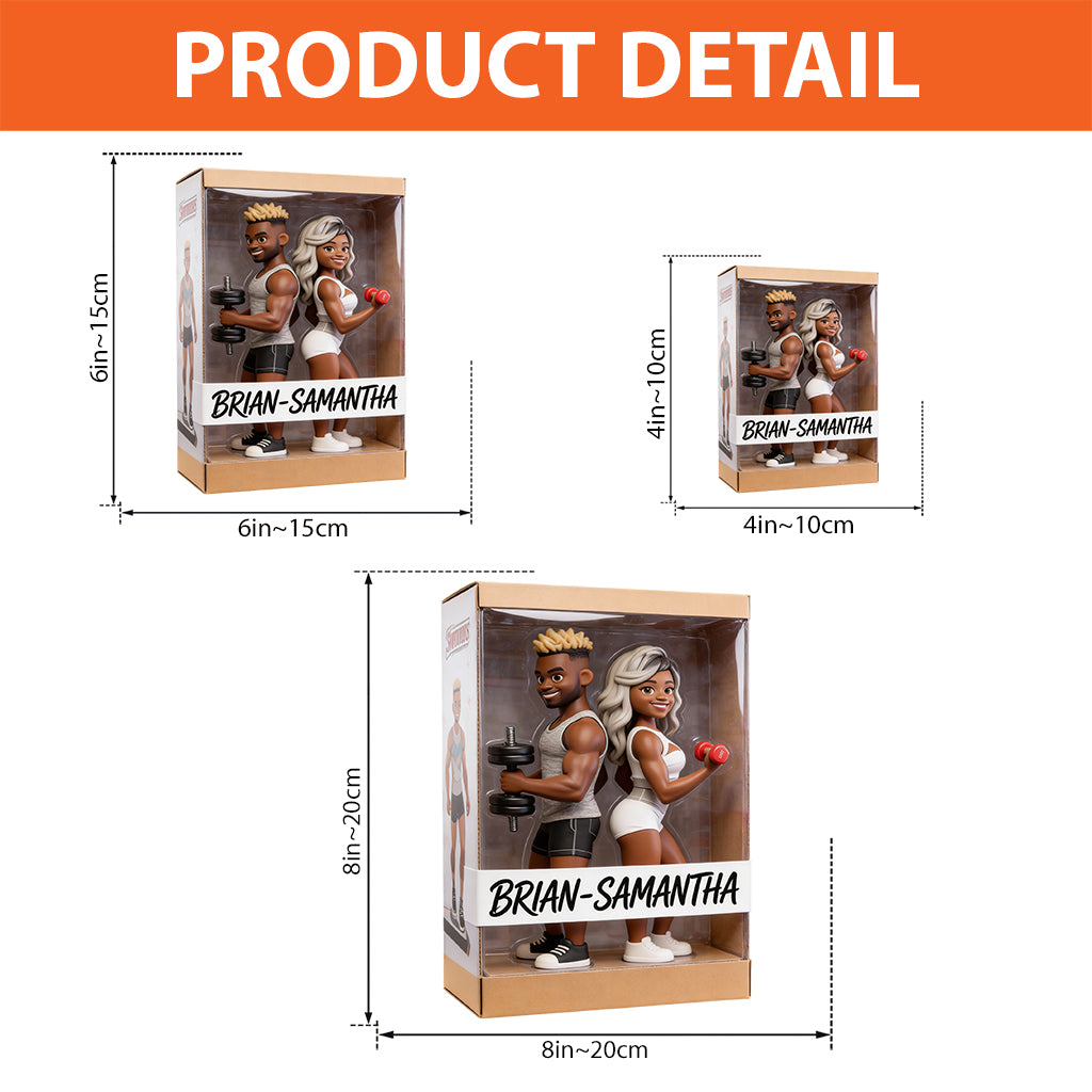 No Pain No Gain - Personalized Fitness Custom Shaped Acrylic Plaque