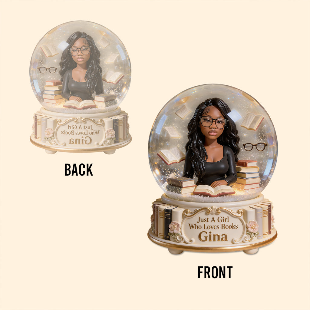 Souvenir pour amoureux des livres - Plaque acrylique personnalisée en forme de livre